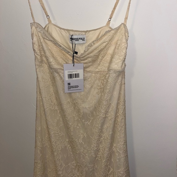 Princess Polly Cream Lace Chemise - Picture 5 of 5